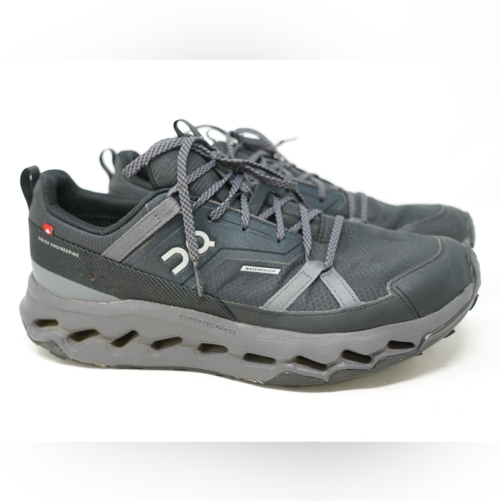 On Running Cloud Horizon Waterproof Trail Runners Women’s Size 10.5 Black - Picture 2 of 10